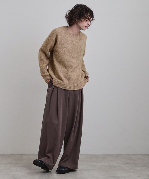 tk.TAKEO KIKUCHI（ティーケータケオキクチ）の「シャギープルオーバーニット（ニット/セーター・メンズ・ブラック/ライトブルー/グレー/ベージュ・02/03/04）」の15枚目の写真