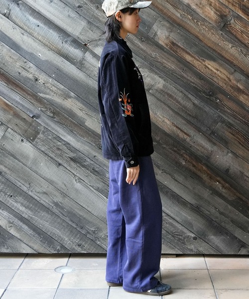 HOUSTON(ヒューストン)の「【HOUSTON/ヒューストン】COTTON VELVETEEN VIETNAM JACKET (TIGER) コットン別珍 ベトジャン 51507(ミリタリージャケット・メンズ・ブラック/グリーン/ブラウン・X-LARGE/LARGE/MEDIUM)」の7枚目の写真