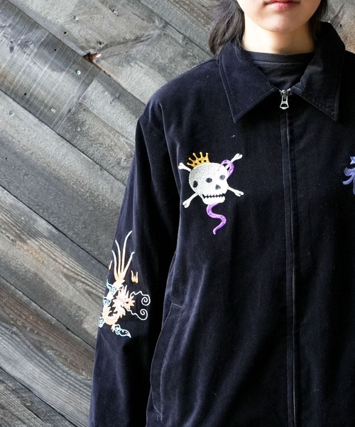 セール】【HOUSTON/ヒューストン】COTTON VELVETEEN VIETNAM JACKET