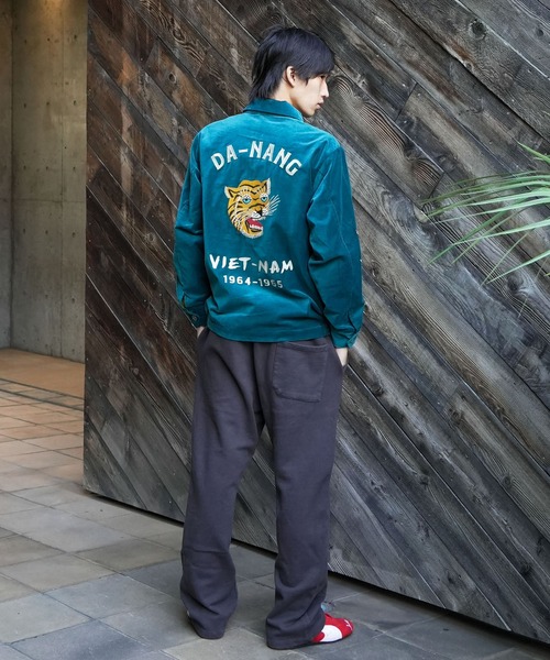 HOUSTON(ヒューストン)の「【HOUSTON/ヒューストン】COTTON VELVETEEN VIETNAM JACKET (TIGER) コットン別珍 ベトジャン 51507(ミリタリージャケット・メンズ・ブラック/グリーン/ブラウン・X-LARGE/LARGE/MEDIUM)」の21枚目の写真