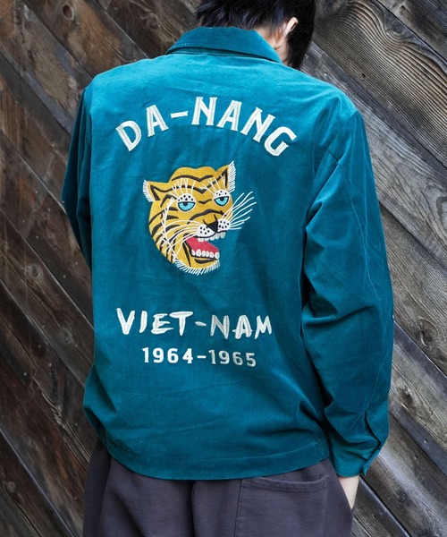 セール】【HOUSTON/ヒューストン】COTTON VELVETEEN VIETNAM JACKET