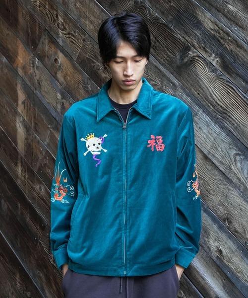 セール】【HOUSTON/ヒューストン】COTTON VELVETEEN VIETNAM JACKET