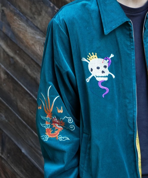 セール】【HOUSTON/ヒューストン】COTTON VELVETEEN VIETNAM JACKET