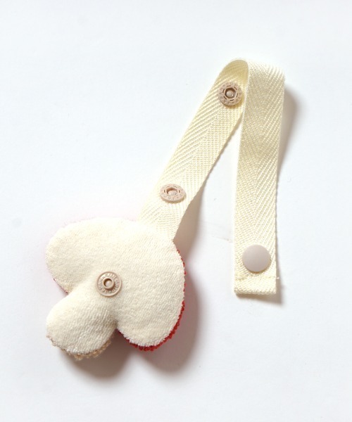 Hoppetta（ホッペッタ）の「【Hoppetta(ホッペッタ)】チャームハンカチ シャンピニオン（ベビーカー/ベビーカー用品・キッズ・マルチ・ONE SIZE）」の9枚目の写真