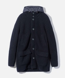 HERNO（ヘルノ）の「HERNO RIB KNIT JACKET ヘルノ リブニット 中わたコート（ダウンジャケット/コート）」