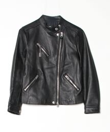 ブランド古着】COACH｜コーチのライダースジャケット（ブラック/黒色系