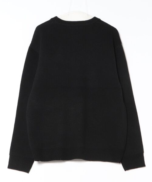 セール】【WEB限定セール】Wジャカード編みイラストニットトップス