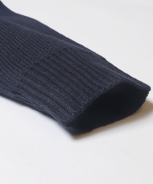 coca（coca）（コカ）の「Wジャカード編みイラストニットトップス（ニット/セーター・メンズ・ブラック/ダークブルー・M/L/XL）」の14枚目の写真