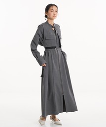 UNITED TOKYO（ユナイテッドトウキョウ）の「【一部店舗限定カラーあり！】ポケットベストSETジッパーワンピース｜2way/オケージョン/ウォッシャブル/抗ピリング/制電/UVカット/吸湿性/速乾性/ストレッチ/春服（ワンピース）」