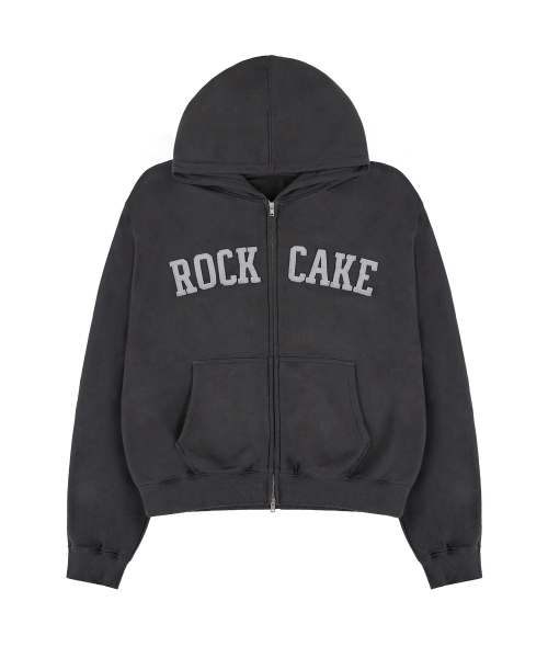 ROCKCAKE(ロックケーキ)の「Arch Logo Zip Up Hoodie - Charcoal(パーカー・レディース・その他・SMALL/MEDIUM)」の2枚目の写真