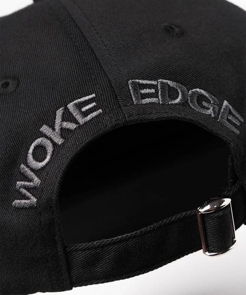 WOKE EDGE(ウォークエッジ)の「Rhinestone WE Star Logo Cap/ラインストーン/キャップ/WOKE EDGE(キャップ・メンズ・ブラック・FREE)」の3枚目の写真