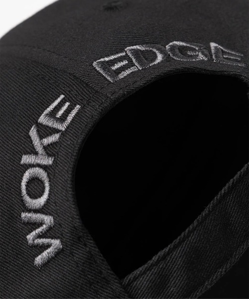 WOKE EDGE(ウォークエッジ)の「Rhinestone WE Star Logo Cap/ラインストーン/キャップ/WOKE EDGE(キャップ・メンズ・ブラック・FREE)」の4枚目の写真