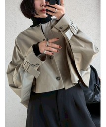 RIM.ARK（リムアーク）の「Back tuck short JK バックタックショートジャケット（カバーオール）」