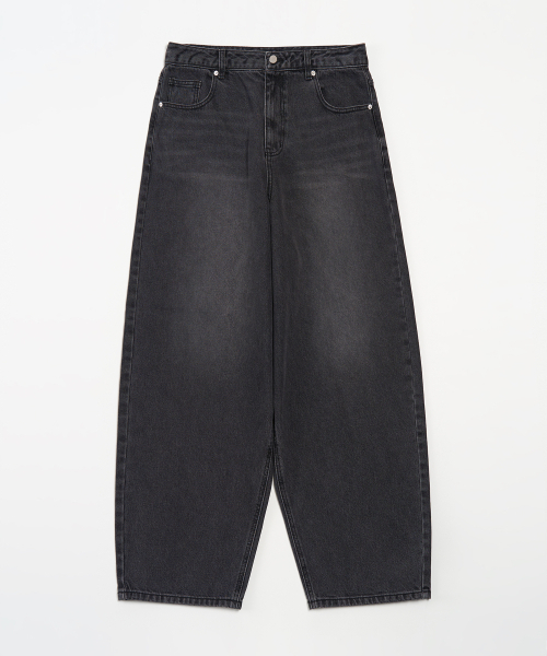 TOFFEE(トフィー)の「ダンボデニムパンツ (グレー)(デニムパンツ・メンズ・その他・SMALL/MEDIUM/LARGE/X-LARGE/X-SMALL)」の2枚目の写真