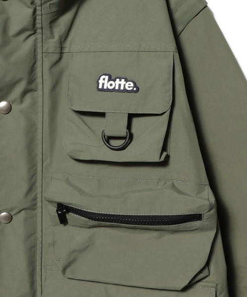 ESTNATION（エストネーション）の「flotte / Saint-Cyr ブルゾン（ブルゾン・レディース・ネイビー/カーキ・SMALL）」の13枚目の写真