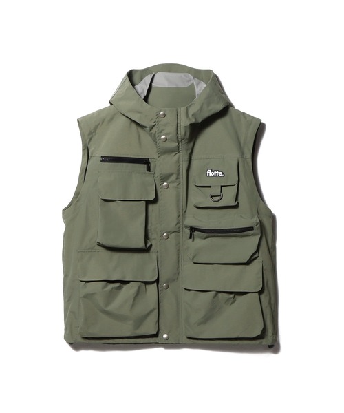 ESTNATION（エストネーション）の「flotte / Saint-Cyr ブルゾン（ブルゾン・レディース・ネイビー/カーキ・SMALL）」の17枚目の写真