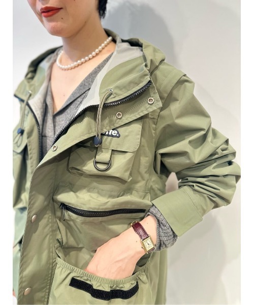 ESTNATION（エストネーション）の「flotte / Saint-Cyr ブルゾン（ブルゾン・レディース・ネイビー/カーキ・SMALL）」の20枚目の写真