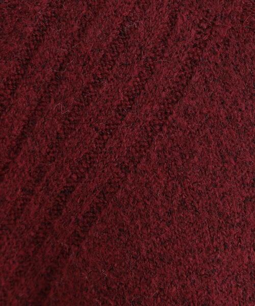 THE SHOP TK (ザ ショップ ティーケー )の「ウール混杢調ハイネックワンピース(ワンピース・レディース・ライトグレー/ダークブラウン/ボルドー・12/13)」の15枚目の写真