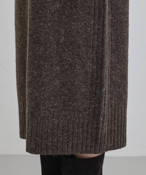 THE SHOP TK (ザ ショップ ティーケー )の「ウール混杢調ハイネックワンピース(ワンピース・レディース・ライトグレー/ダークブラウン/ボルドー・12/13)」の21枚目の写真