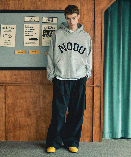 NODU（ノードユー）の「カーゴタックストリングワイドパンツ[ブラック]（その他パンツ・レディース・その他・LARGE/MEDIUM/SMALL）」の3枚目の写真
