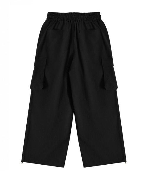 NODU（ノードユー）の「カーゴタックストリングワイドパンツ[ブラック]（その他パンツ・レディース・その他・LARGE/MEDIUM/SMALL）」の6枚目の写真
