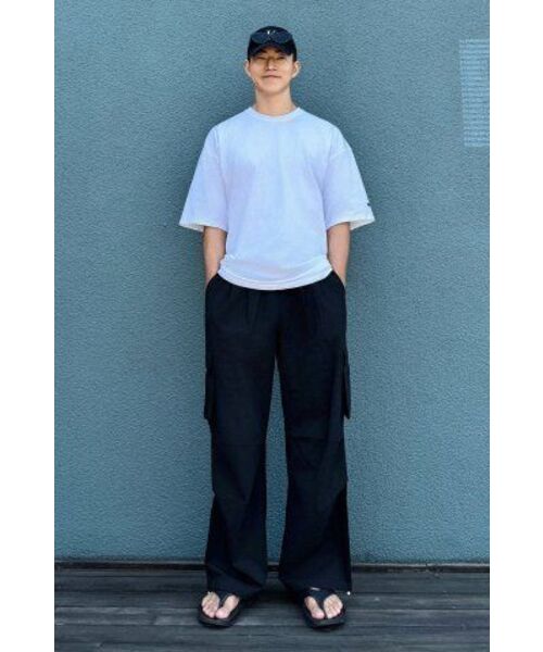 NODU（ノードユー）の「カーゴタックストリングワイドパンツ[ブラック]（その他パンツ・レディース・その他・LARGE/MEDIUM/SMALL）」の20枚目の写真