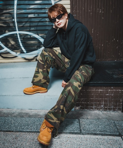 improves（インプローブス）の「ラメ裏起毛 スウェットフーディー（パーカー・メンズ・ネイビー/ブラック/ブラウン・LARGE/MEDIUM）」の12枚目の写真