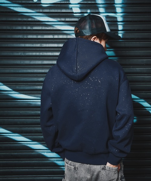 improves（インプローブス）の「ラメ裏起毛 スウェットフーディー（パーカー・メンズ・ネイビー/ブラック/ブラウン・LARGE/MEDIUM）」の19枚目の写真