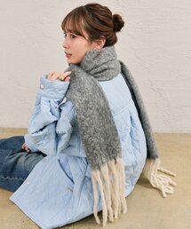 mystic(ミスティック)のカラーフリンジストール(ストール/ショール)