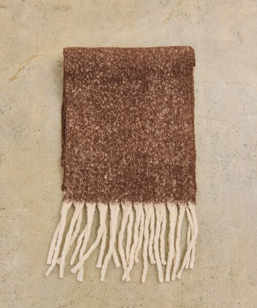 mystic（ミスティック）の「カラーフリンジストール（ストール/ショール・レディース・グレー/ブラウン/ピンク・ONE SIZE）」の20枚目の写真