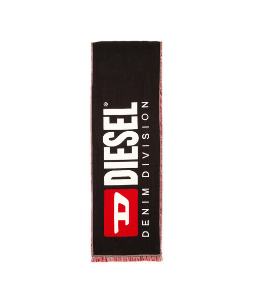 DIESEL（ディーゼル）の「メンズ マフラー ロゴ ユニセックス