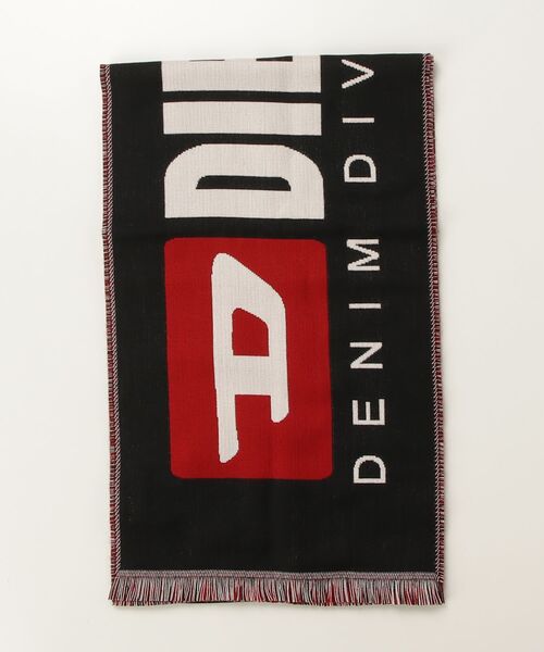 DIESEL(ディーゼル)の「マフラー/ストール S-DIV(マフラー・メンズ・ブラック・UNI)」の2枚目の写真