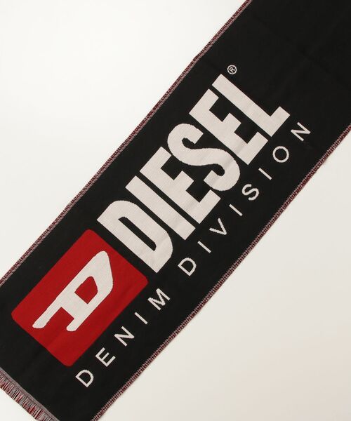 DIESEL(ディーゼル)の「マフラー/ストール S-DIV(マフラー・メンズ・ブラック・UNI)」の4枚目の写真