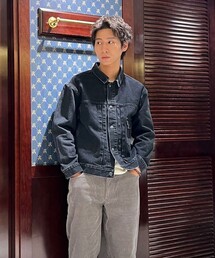 BROOKS BROTHERS（ブルックスブラザーズ）の「コットン　ブラックデニム　トラックジャケット（デニムジャケット）」