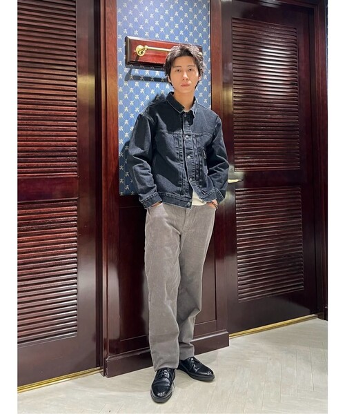 BROOKS BROTHERS(ブルックスブラザーズ)の「コットン ブラックデニム トラックジャケット(デニムジャケット・メンズ・ブラック・MEDIUM/SMALL/LARGE)」の8枚目の写真