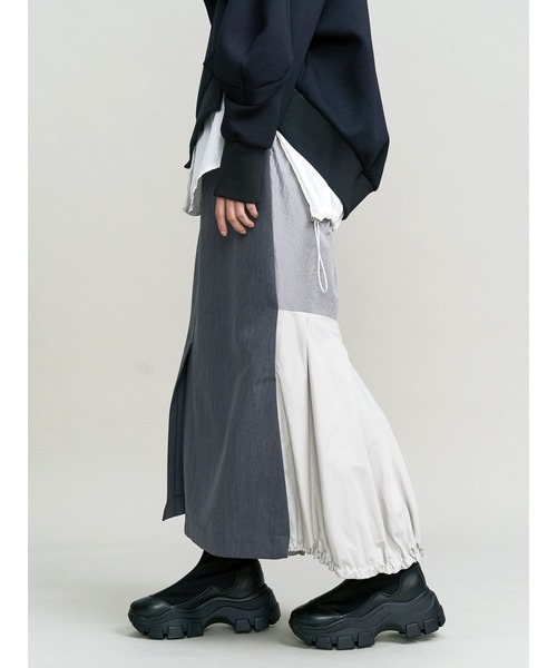 FRONT BACK DOCKING SKIRT / フロントバッグドッキングスカート