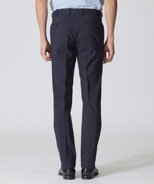 Paul Stuart(ポールスチュアート)の「【接触冷感/Adjustable Fit/Keep Pressed】アポロックコットンストレッチトラウザーズ(スラックス・メンズ・ネイビー/グレー系その他2・48/46/50/52)」の14枚目の写真