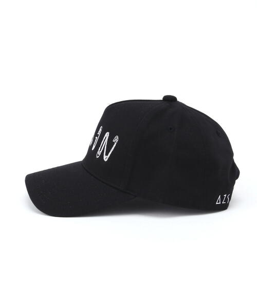 AZS TOKYO(アザストーキョー)の「AZS TOKYO/アザストウキョウ/”PAIN" CAP(キャップ・メンズ・ブラック・F)」の2枚目の写真