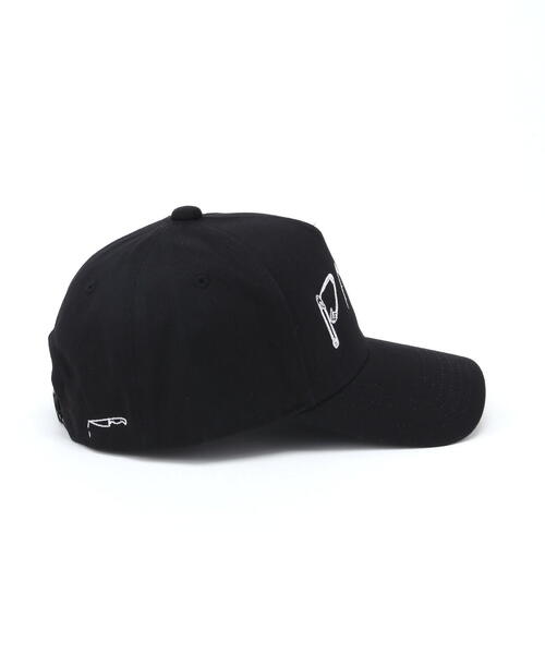 AZS TOKYO(アザストーキョー)の「AZS TOKYO/アザストウキョウ/”PAIN" CAP(キャップ・メンズ・ブラック・F)」の3枚目の写真