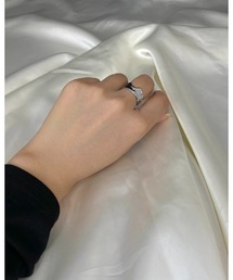 Alt due（オルトデュー）の「【Alt due/オルト デュー】ワイドウェーブリング（リング）」