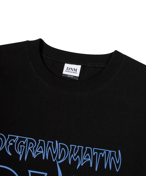 DE GRAND MATIN(ディグランドマーティン)の「EDGE LOGO TEE_BLACK(Tシャツ/カットソー・レディース・その他・MEDIUM/LARGE)」の4枚目の写真