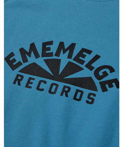 MMLG（エムエムエルジー）の「[Mmlg] RECORDS HF SWEAT (TURQUOISE BLUE)（スウェット・レディース・その他・SMALL/MEDIUM/LARGE/X-LARGE）」の4枚目の写真