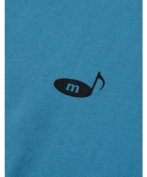 MMLG（エムエムエルジー）の「[Mmlg] RECORDS HF SWEAT (TURQUOISE BLUE)（スウェット・レディース・その他・SMALL/MEDIUM/LARGE/X-LARGE）」の5枚目の写真