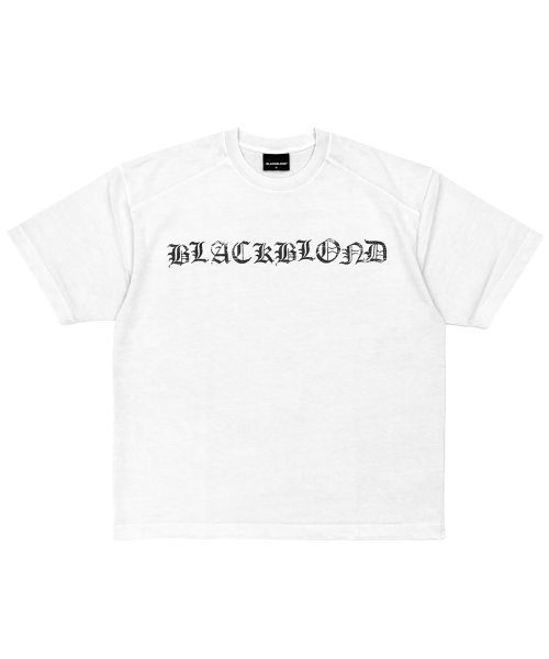 BLACK BLOND(ブラック ブロンド)の「ビビディ クラッシュドフェイツ 半袖Tシャツ (ホワイト)(Tシャツ/カットソー・レディース・その他・SMALL/MEDIUM/LARGE/X-LARGE/XX-LARGE/XXX-LARGE)」の2枚目の写真