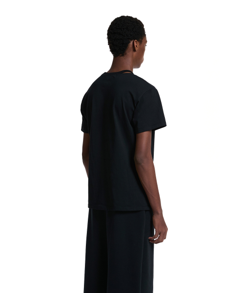 TRUNK PROJECT(トランクプロジェクト)の「Ver 4. 破れ穴Tシャツ_ブラック(Tシャツ/カットソー・メンズ・その他・SMALL/LARGE)」の2枚目の写真