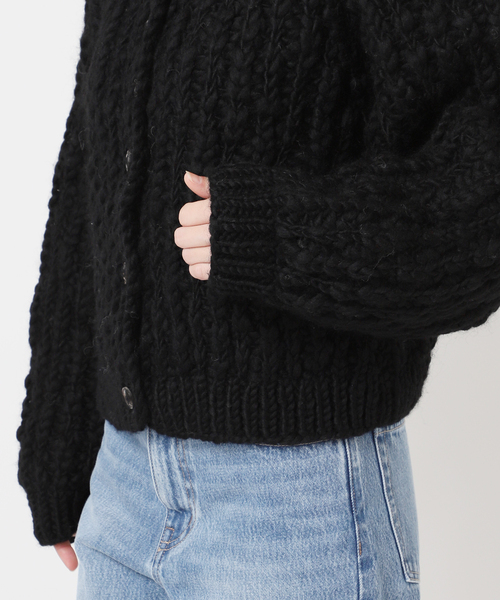 セール】ネパールウールハンドニットカーディガン（ニット/セーター