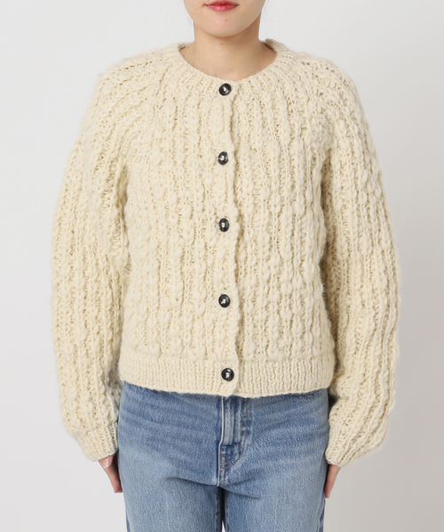 ネパールウールハンドニットカーディガン ネパールウールハンドニットカーディガン（ニット/セーター）｜OUTDOOR