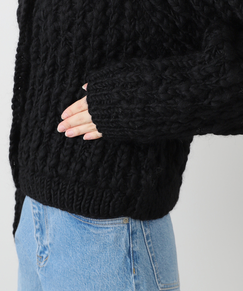 ネパールウールハンドニットカーディガン（ニット/セーター）｜OUTDOOR