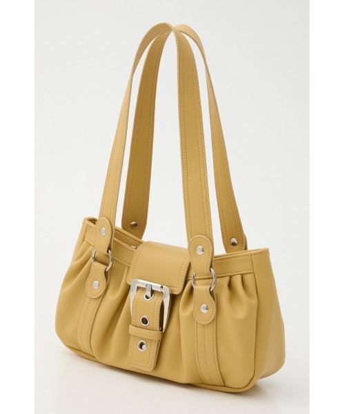 SLY(スライ)の「【2026SS新作】BELT GATHER HAND BAG ベルト ギャザー ハンドバッグ(ハンドバッグ・レディース・ブラック/ライトイエロー/カーキ・FREE)」の20枚目の写真