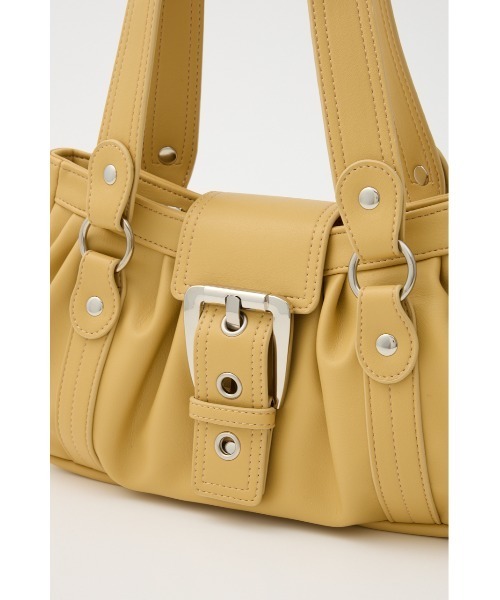 SLY（スライ）の「【2026SS新作】BELT GATHER HAND BAG ベルト ギャザー ハンドバッグ（ハンドバッグ・レディース・ライトイエロー/ブラック/カーキ・FREE）」の22枚目の写真